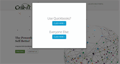 Desktop Screenshot of crik-it-portal-for-quickbooks.com